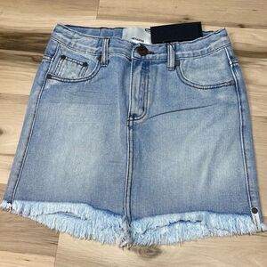 💛 KIDS ANTIQUE 2020 MINI STRETCH HIGH WAIST DENIM SKIRT 12-14